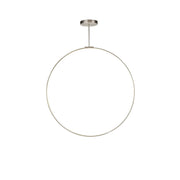 Cirque 48" Pendant in Brushed Nickel
