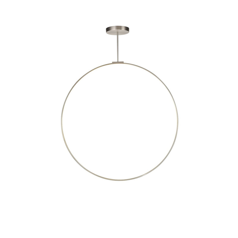 Cirque 48" Pendant in Brushed Nickel