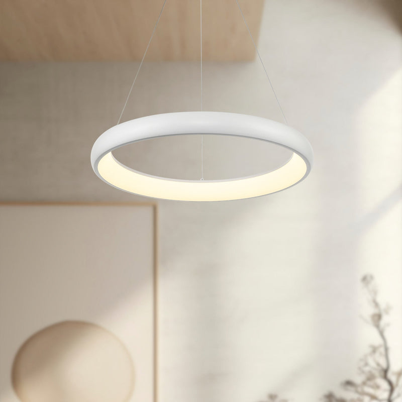 Cortana 24" Pendant in White