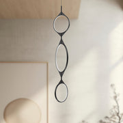 Serif 53" Pendant in Black