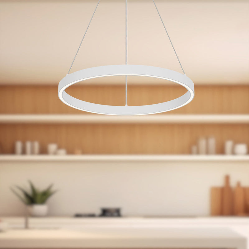 Cerchio 18" Pendant in Black