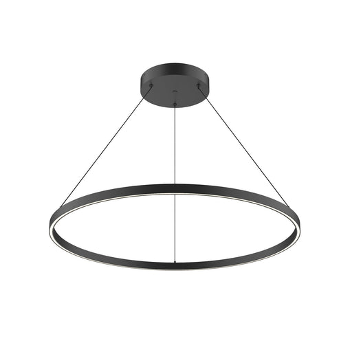 Cerchio 36" Pendant in Brushed Gold