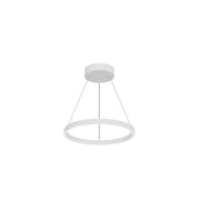 Cerchio 18" Up/Down Pendant in White