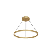 Cerchio 24" Up/Down Pendant in Brushed Gold