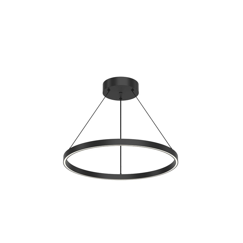 Cerchio 24" Up/Down Pendant in Black
