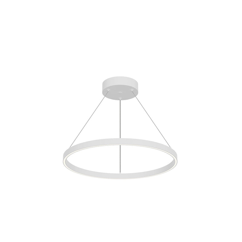 Cerchio 24" Up/Down Pendant in White