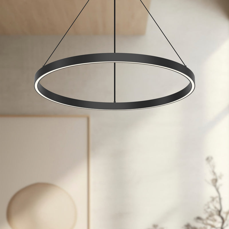 Cerchio 24" Up/Down Pendant in White