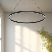 Cerchio 36" Up/Down Pendant in Black