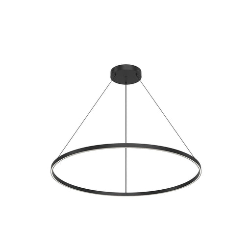 Cerchio 48" Up/Down Pendant in Black