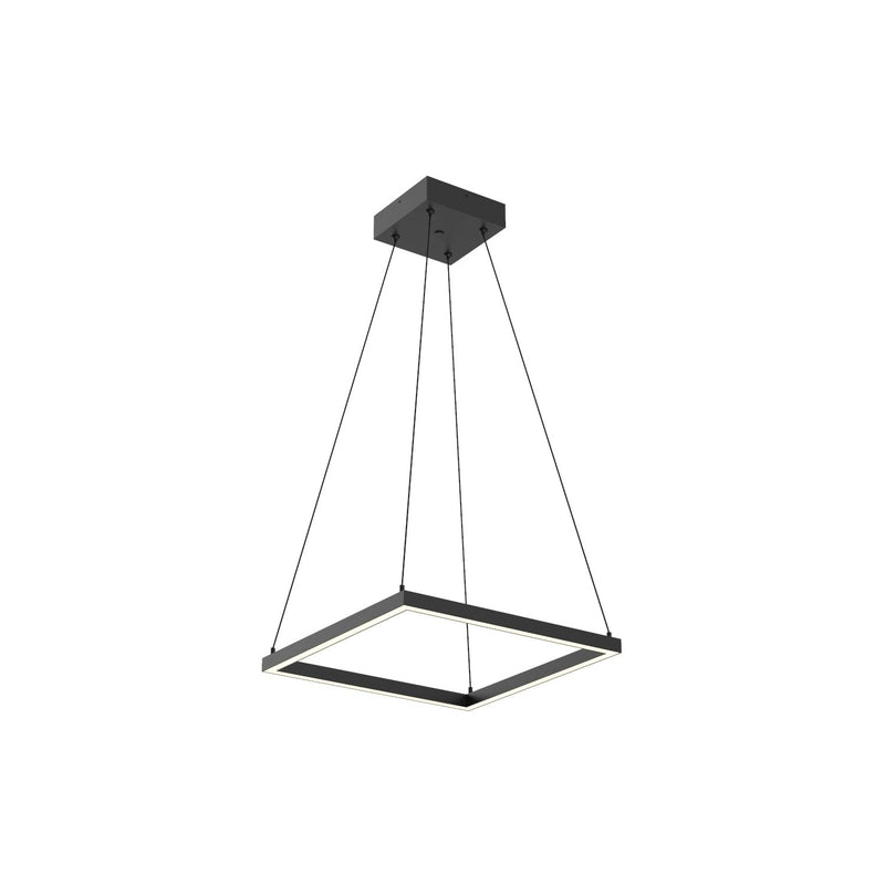 Piazza 18" Pendant in Black