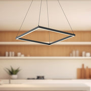 Piazza 24" Pendant in Black