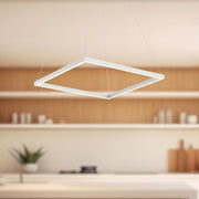 Piazza 24" Pendant in White