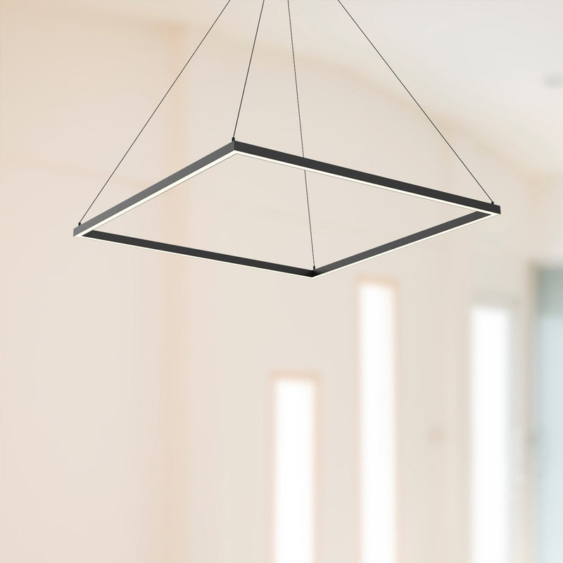 Piazza 36" Pendant in Black