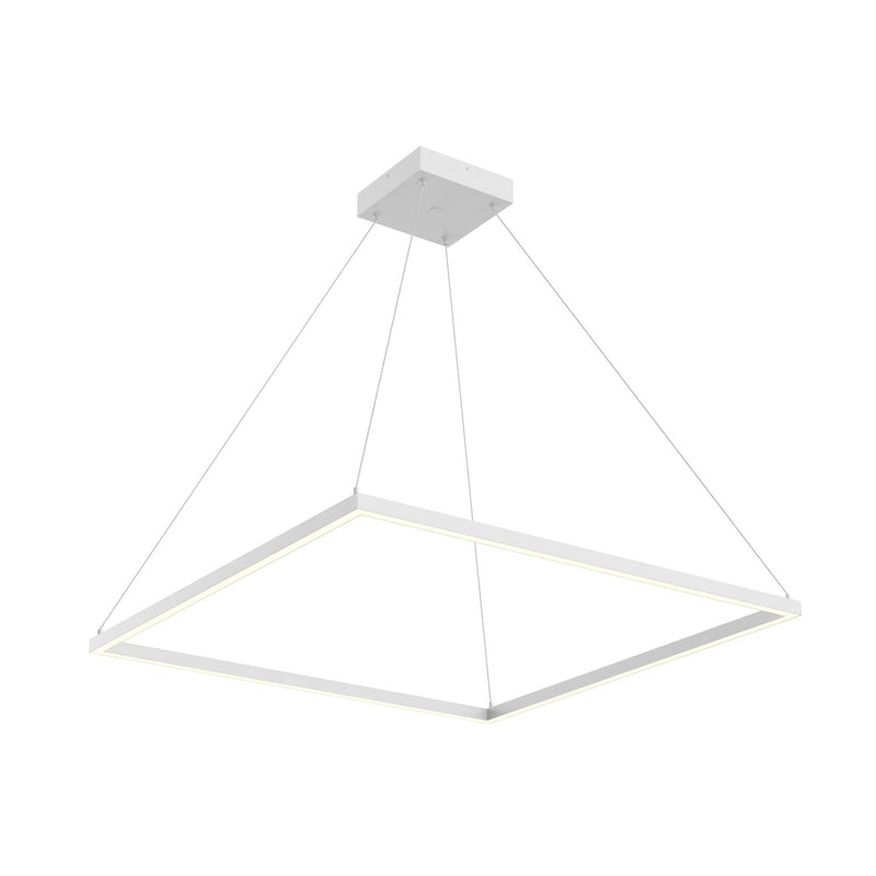 Piazza 36" Pendant in White