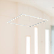 Piazza 36" Pendant in White