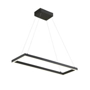 Piazza 30" Linear Pendant in Black