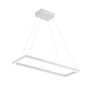 Piazza 30" Linear Pendant in White
