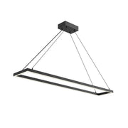Piazza 48" Linear Pendant in Black