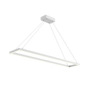 Piazza 48" Linear Pendant in White