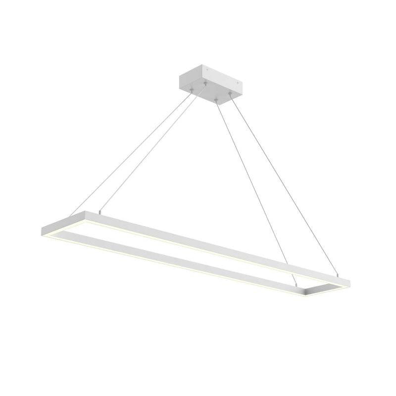 Piazza 48" Linear Pendant in White
