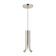 Husk 9" Mini Pendant in Polished Nickel