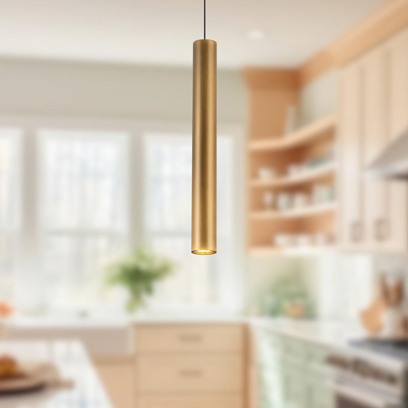 Mason 14" Pendant in Vintage Brass