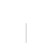 Nova 18" Cylinder Pendant in White