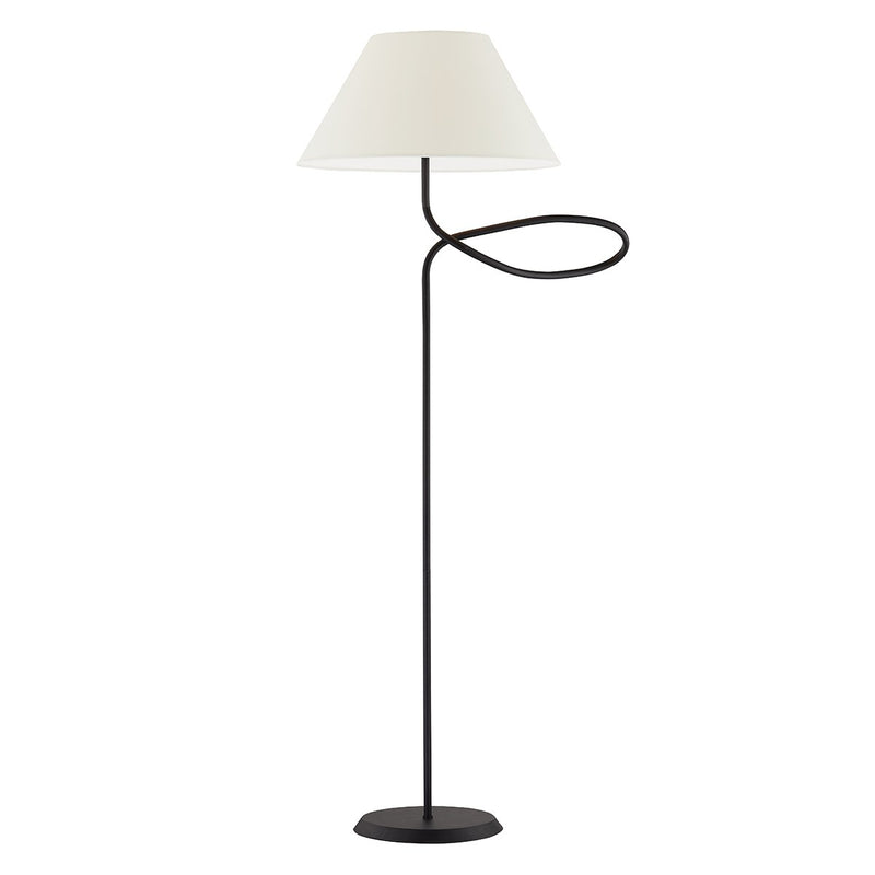 Alameda Floor Lamp in Forged Iron