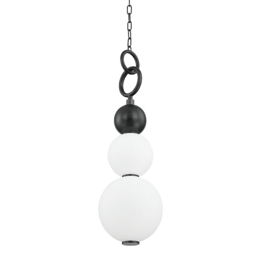 Perrin Pendant in Black Brass
