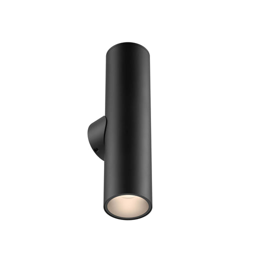 Pillar 24" Outdoor Wall Sconce in Black