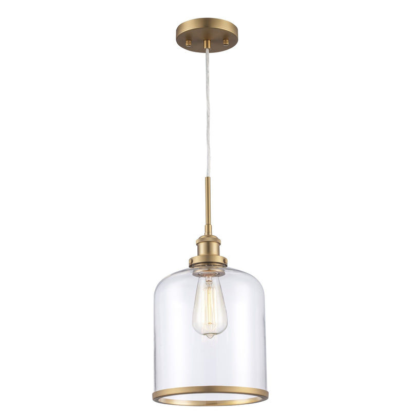 Dorina 7.9" Mini Pendant in Antique Gold