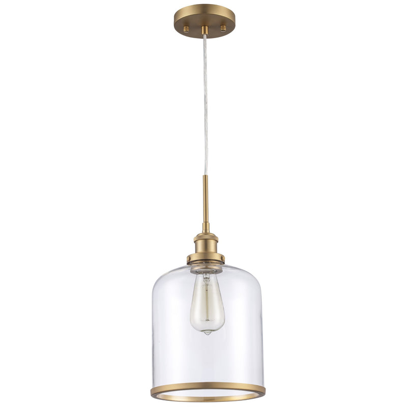 Dorina 7.9" Mini Pendant in Antique Gold