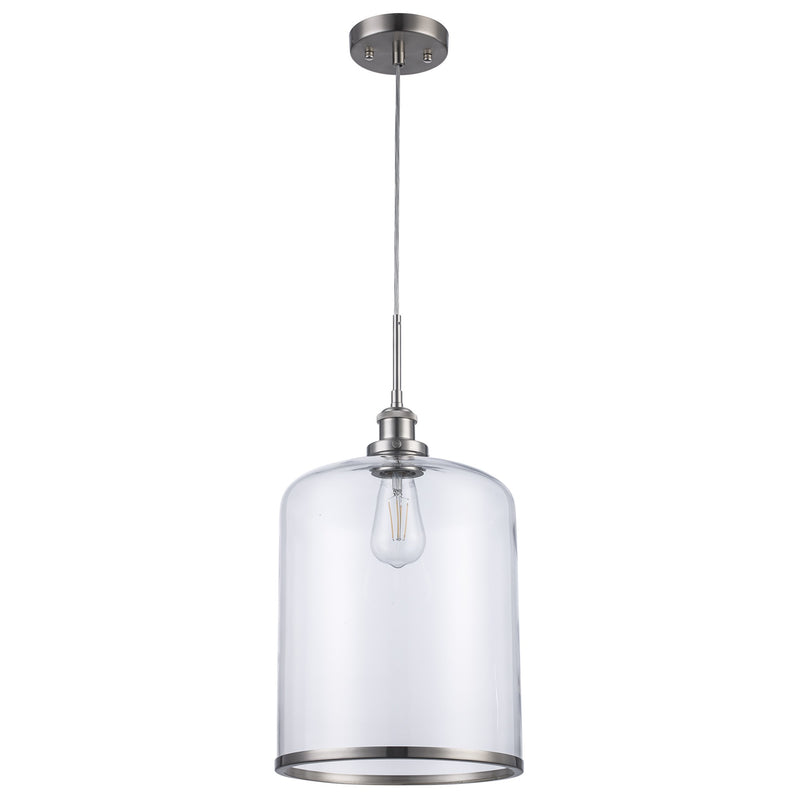 Dorina 10.2" Mini Pendant in Brushed Nickel