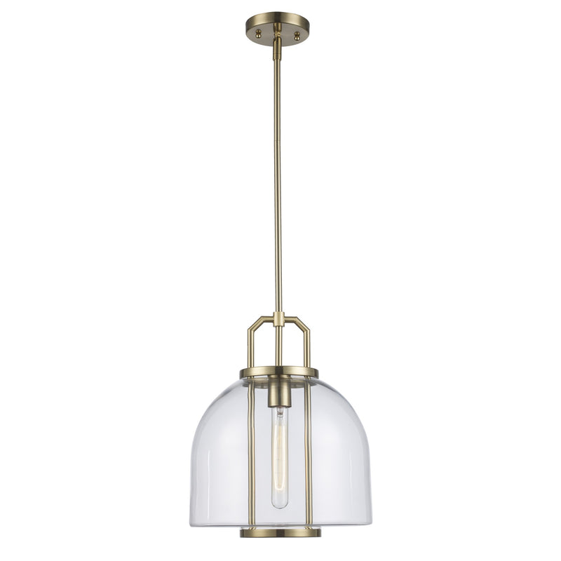 Rhapsody 1-Light 11.75" Pendant in Antique Gold