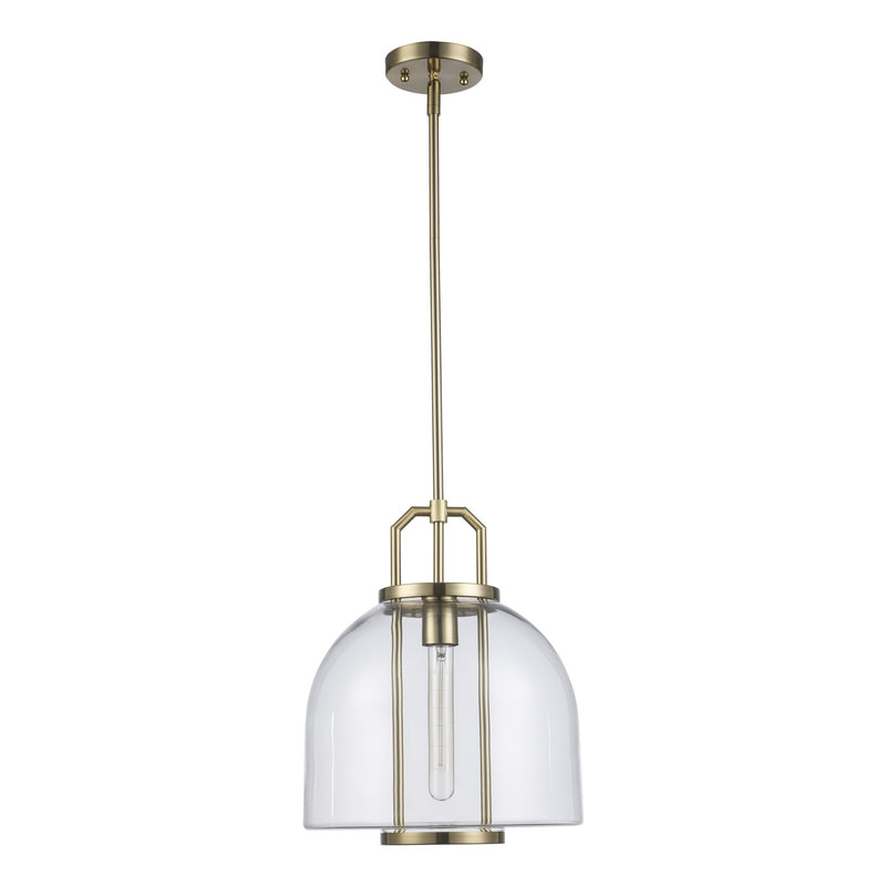Rhapsody 1-Light 11.75" Pendant in Antique Gold