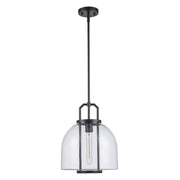 Rhapsody 1-Light 11.75" Pendant in Black