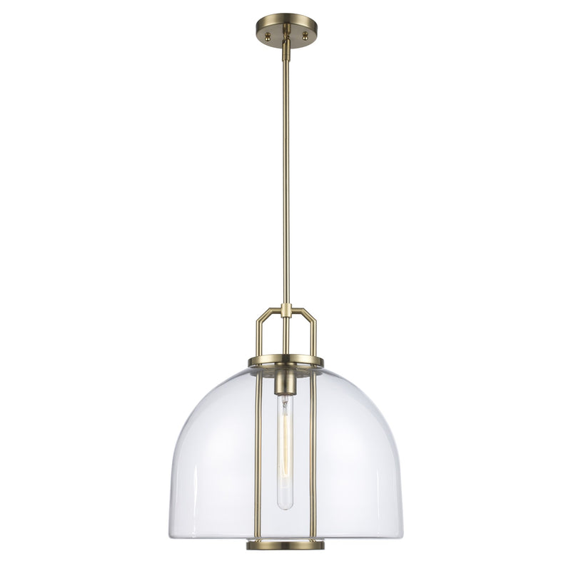 Rhapsody 1-Light 16" Pendant in Antique Gold