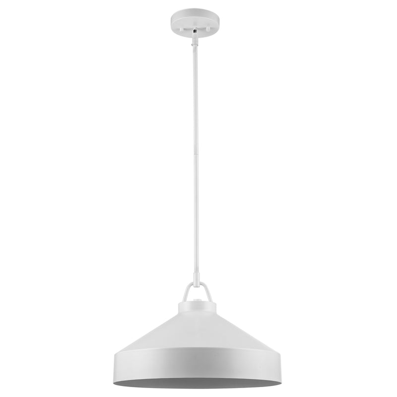 Lowen 1-Light 15.75" Pendant in White