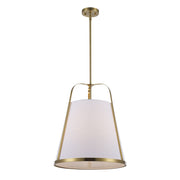 Cass 3-Light 16" Pendant in Antique Gold