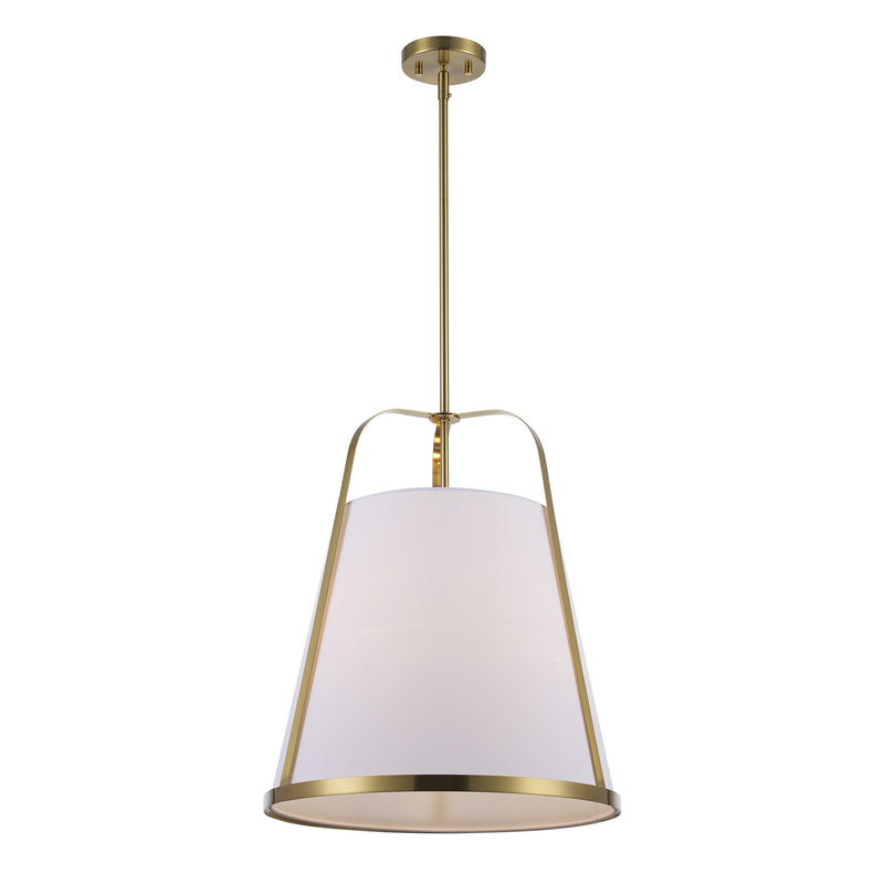 Cass 3-Light 16" Pendant in Antique Gold