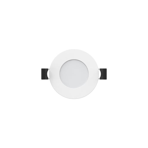 Reach 3" Round Slim Panel Light in White