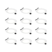 Reach 4" Round Slim Panel Light in White
