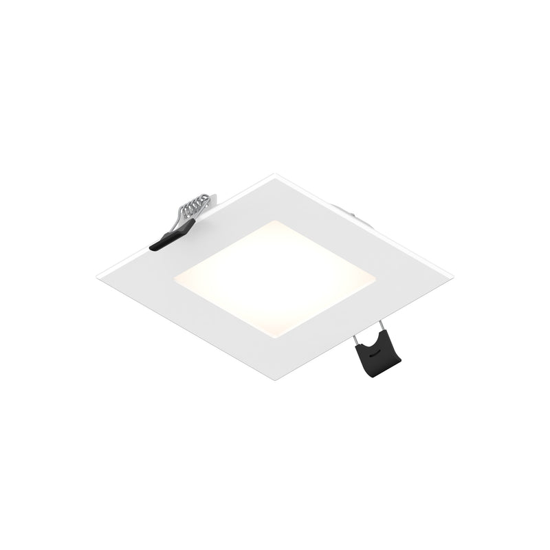 Reach 4" Square Slim Panel Light in White