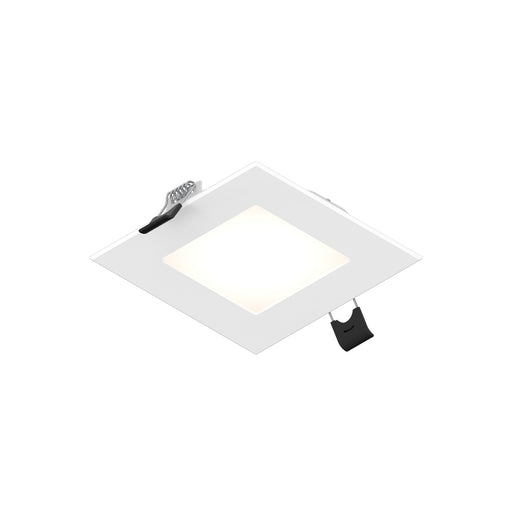 Reach 4" Square Slim Panel Light in White