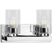Goodwin 2-Light Bath Vanity Light in Polished Chrome