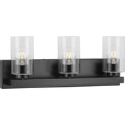 Goodwin 3-Light Bath Vanity Light in Matte Black