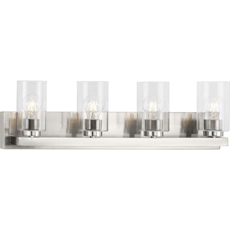 Goodwin 4-Light Bath Vanity Light in Brushed Nickel