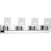 Goodwin 4-Light Bath Vanity Light in Polished Chrome