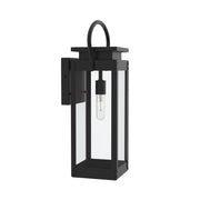 Union Square Large Outdoor Wall Lantern in Black