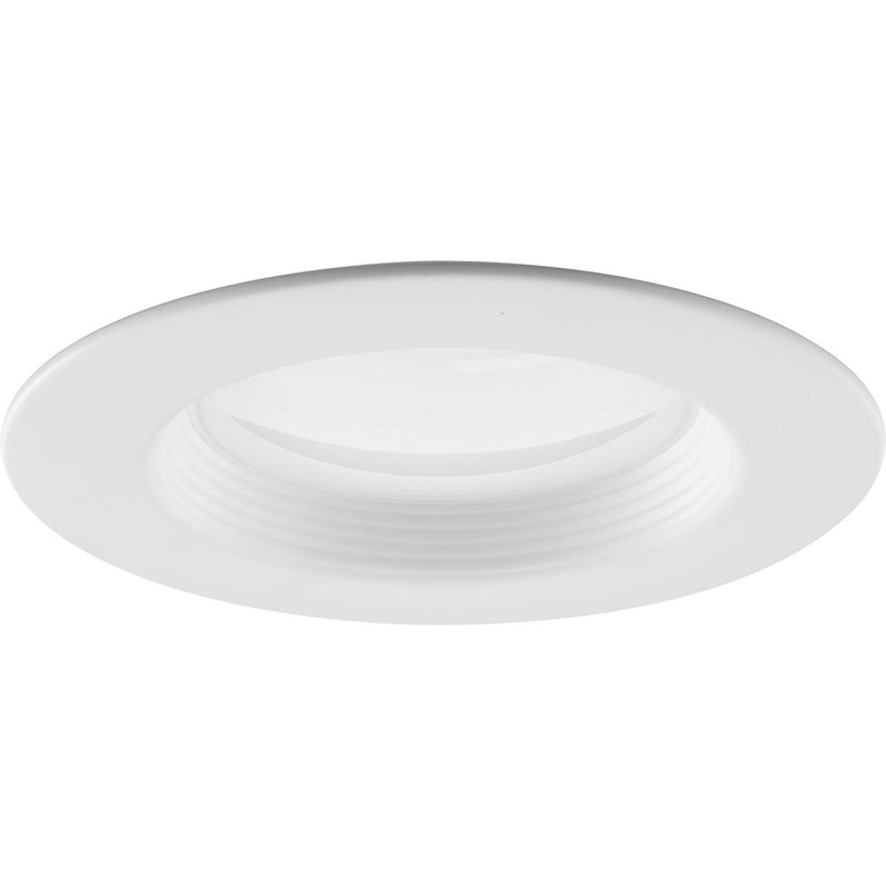 Intrinsic 5"/6" 1000-Lumen LED Recessed Baffle Trim in Satin White